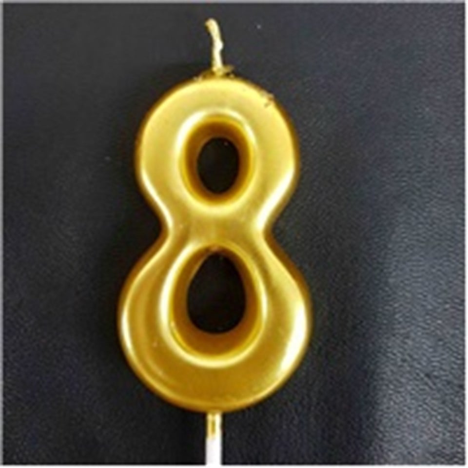 Altın Rakam Mum, 8