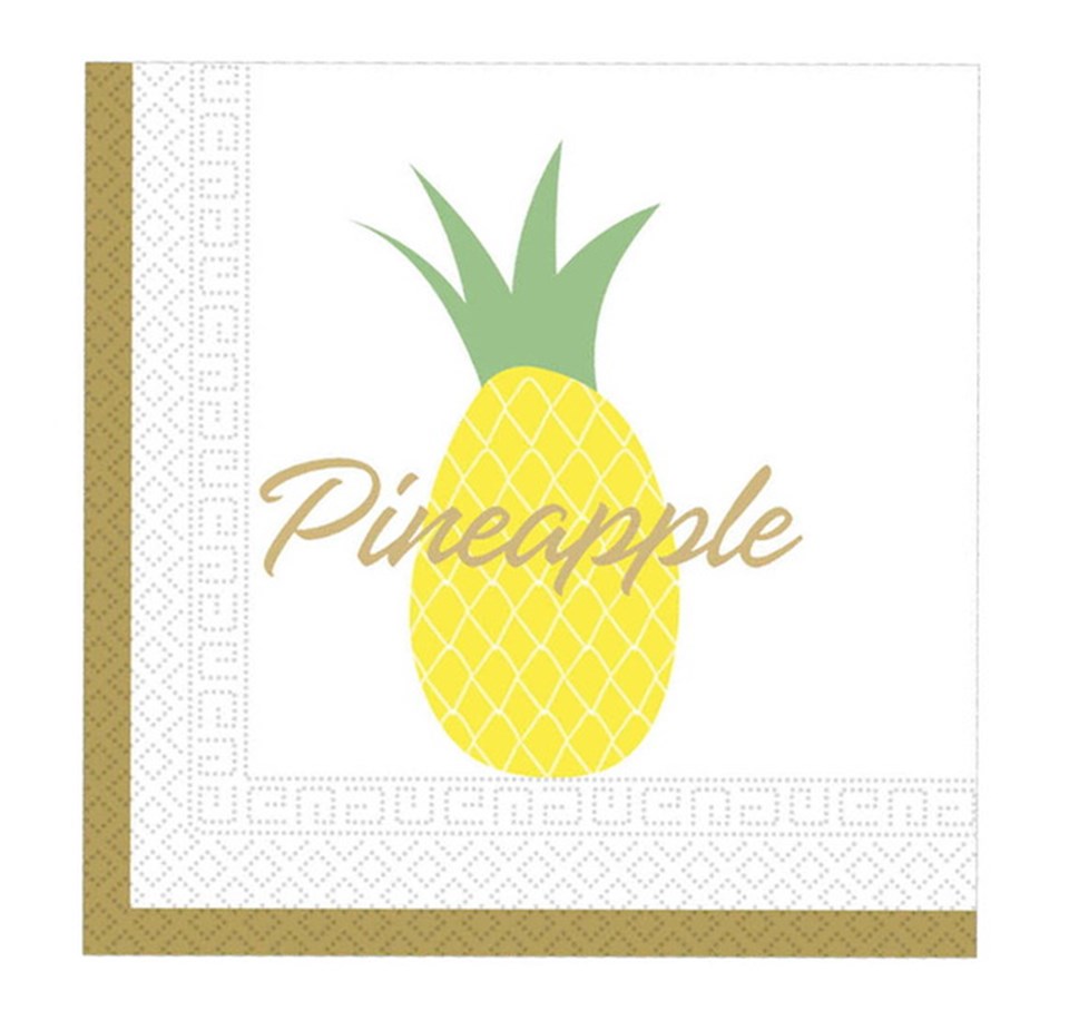 Ananas, Peçete