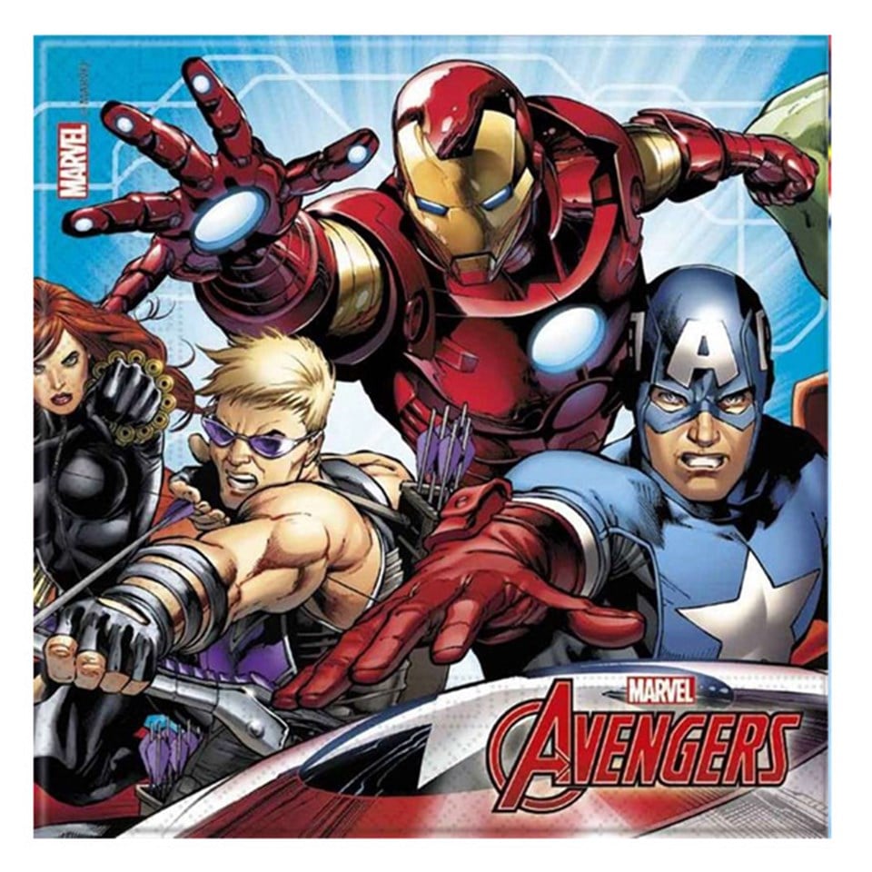 Avengers Güç Partisi, Peçete