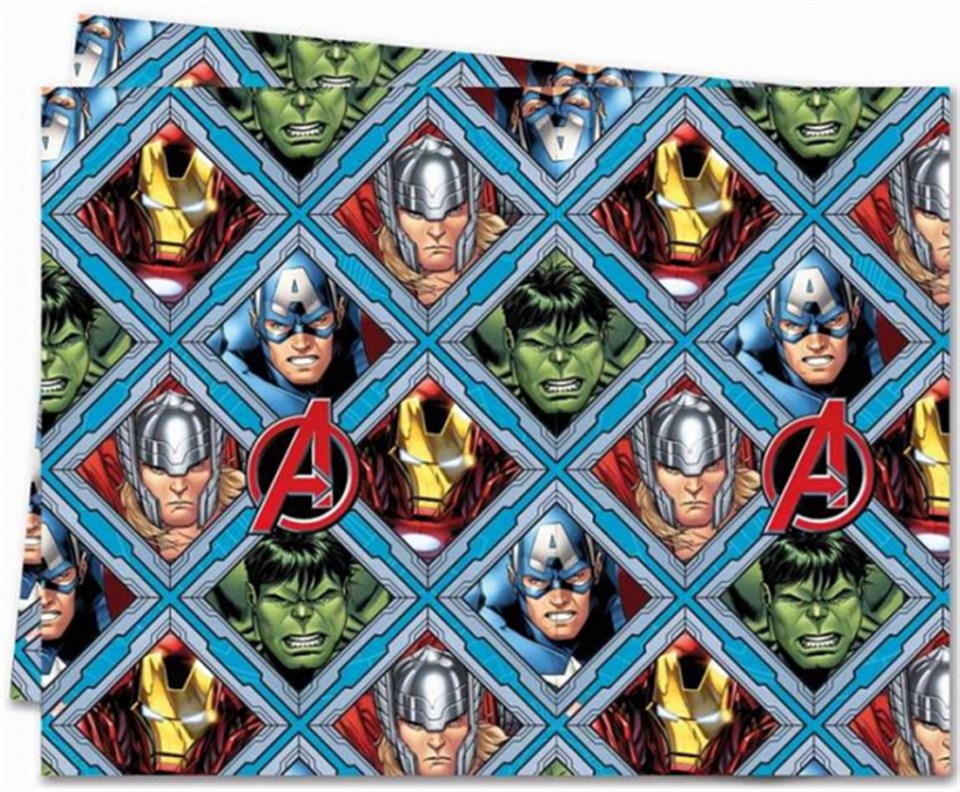 Avengers Power Masa Örtüsü