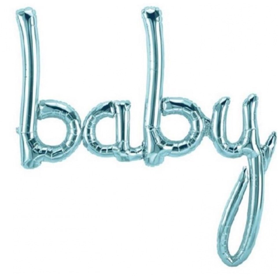 Baby, Mavi Folyo Balon