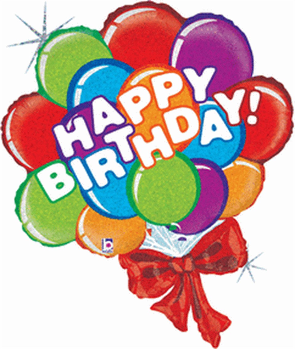 Balon Demeti Birthday, Folyo Balon