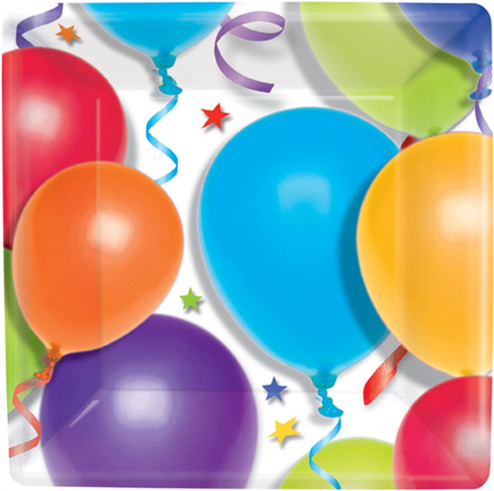 Balonlar ve Yıldızlar Küçük Tabak