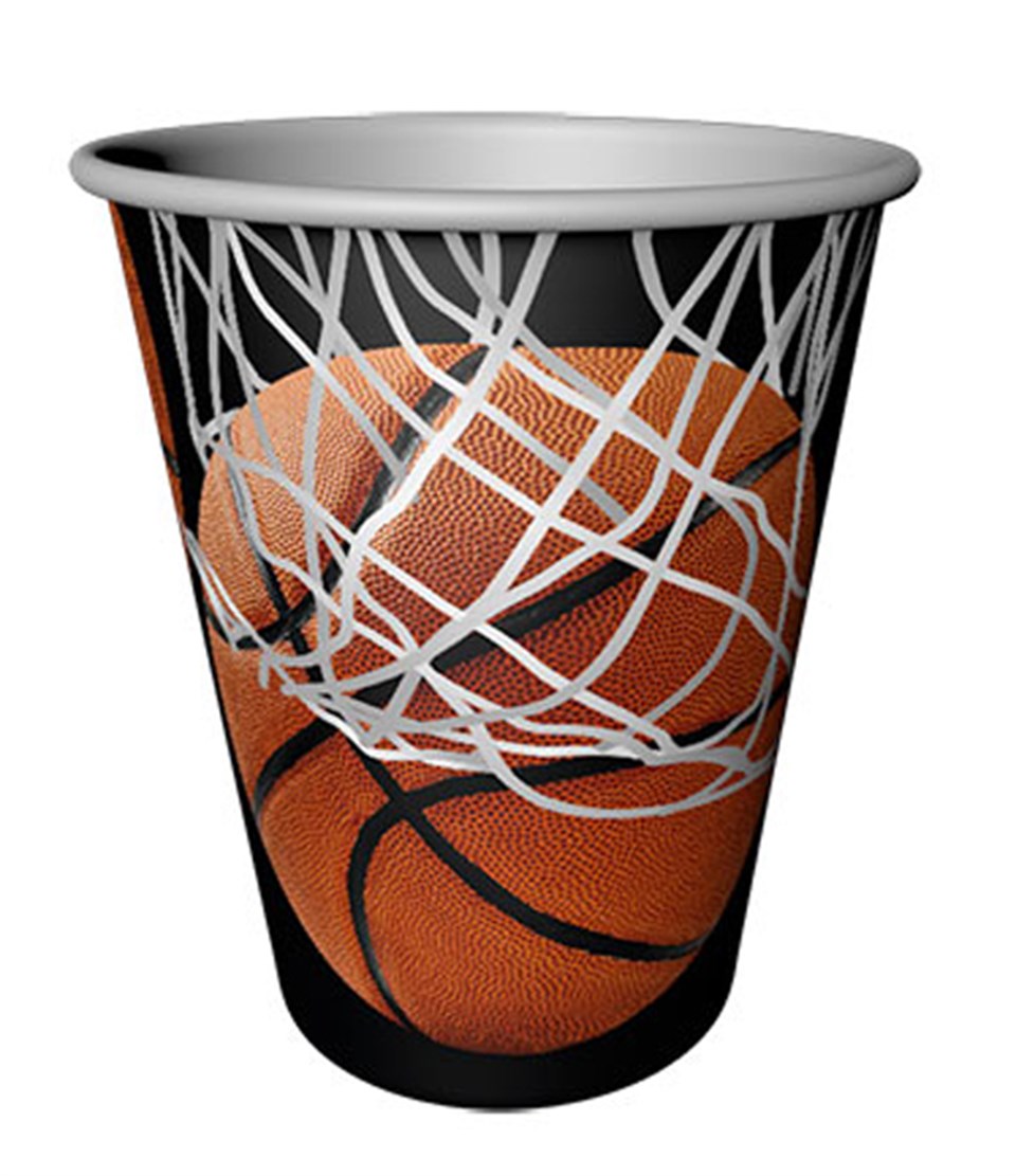 Basketbol Partisi Kağıt Bardak