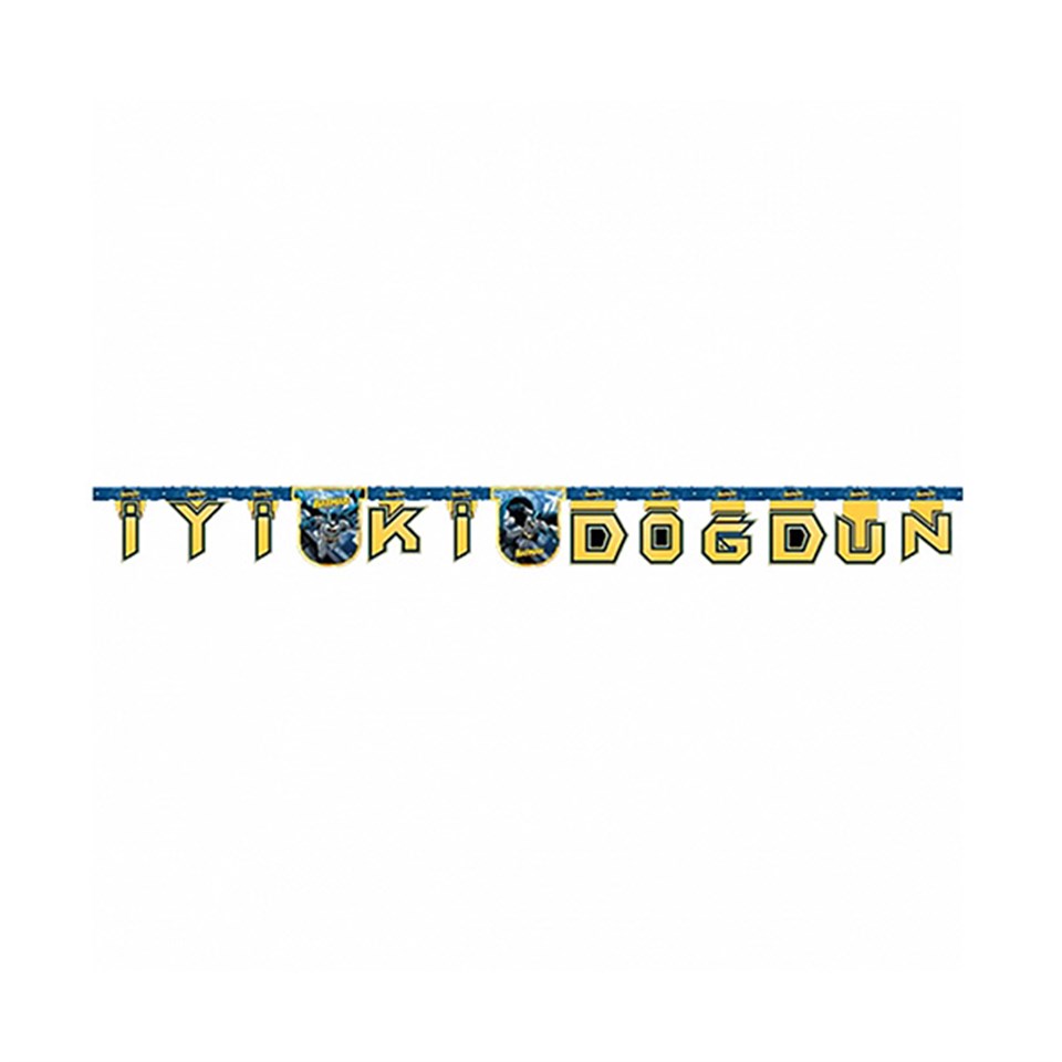 Batman Happy Birthday Banner