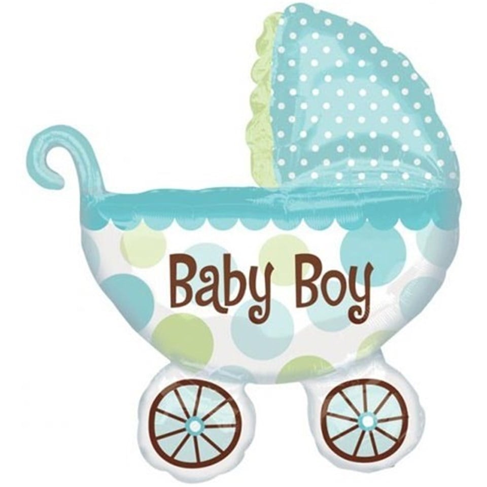 Bebek Puseti Mavi, Supershape Folyo Balon