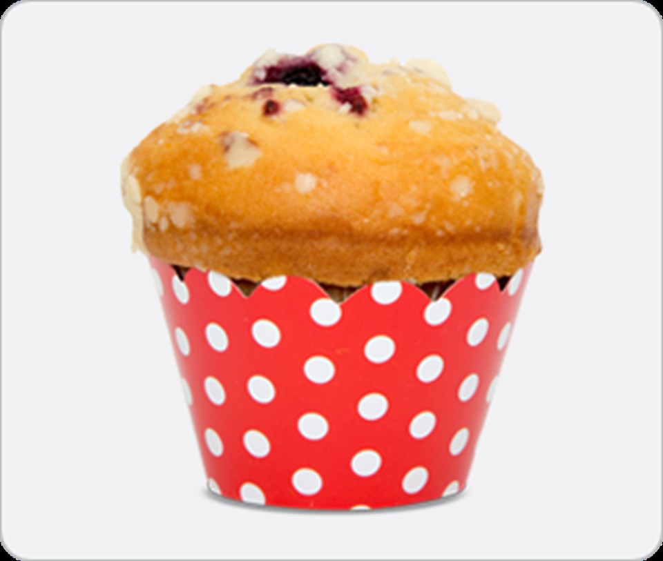 Beyaz Puantiyeli Kırmızı Cupcake Kağıdı 