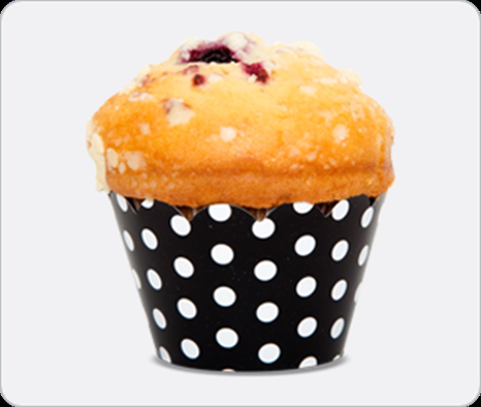 Beyaz Puantiyeli Siyah Cupcake Kağıdı