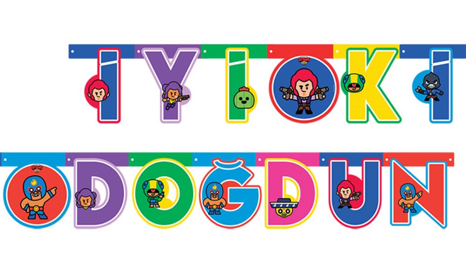Brawl Stars İyi ki Doğdun Banner