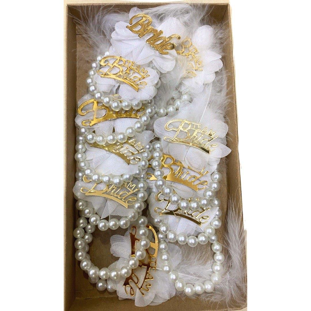 Bride Team Bileklik, Beyaz Altın