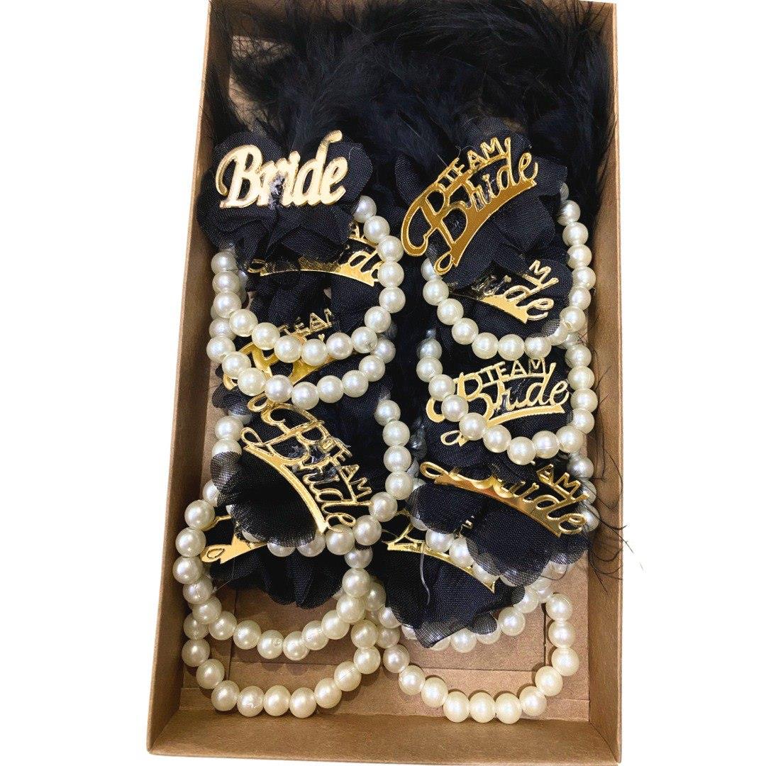 Bride Team Bileklik, Siyah Altın