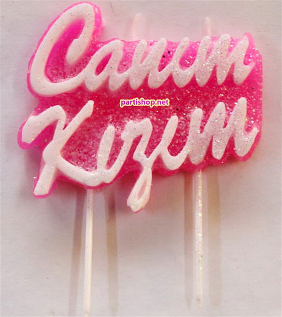 Canım Kızım Pembe Mum