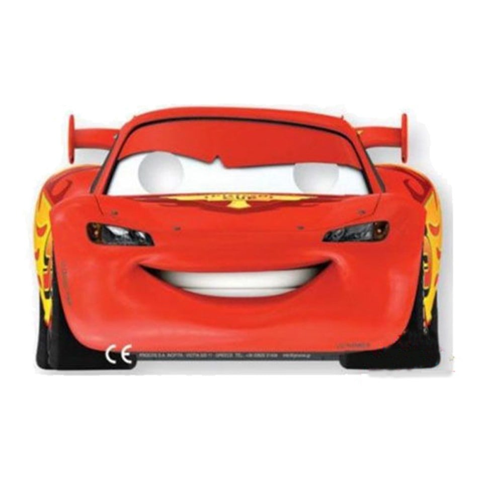 Cars Mcqueen Kağıt Maske 6lı