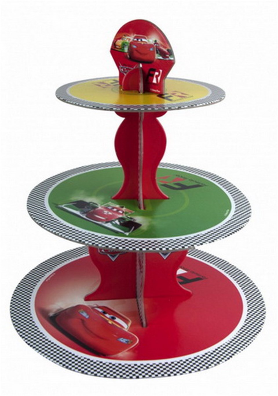 Cars Temalı Cupcake Standı