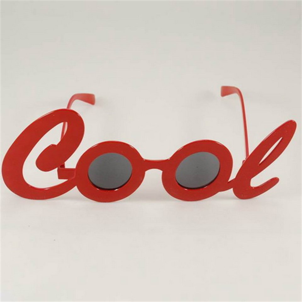 COOL Kırmızı Parti Gözlük