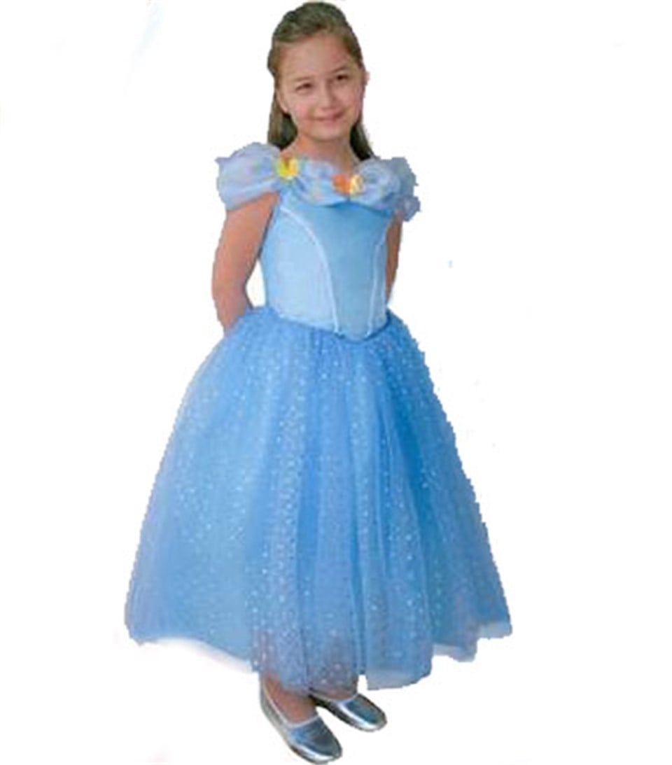 Disney Sindirella Film  Lüks Kostüm 4-6 Yaş