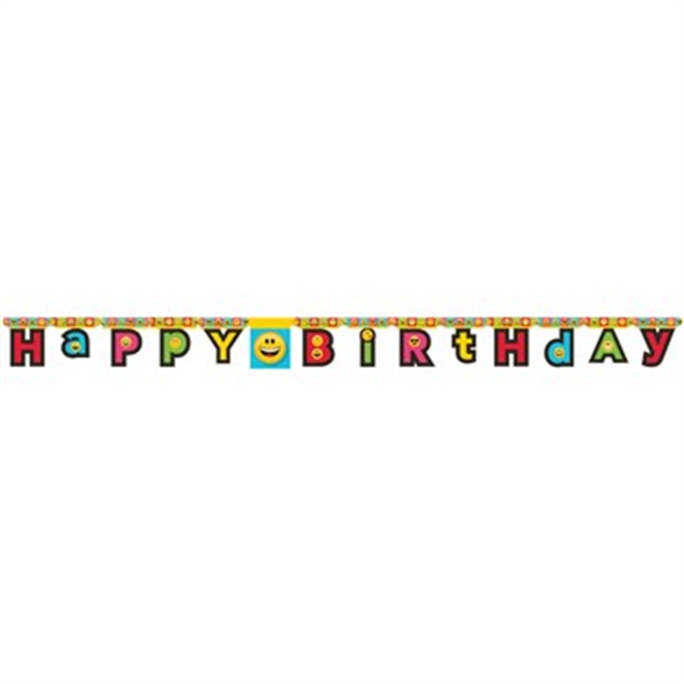 Emojiler Partisi, Happy Birthday Banner