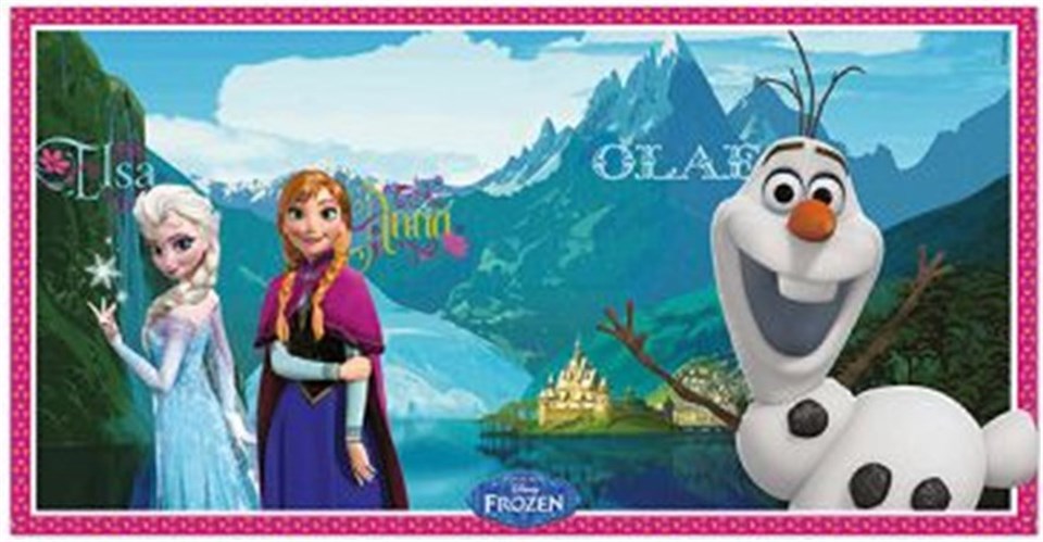 Frozen Buz Işıltısı Duvar Afişi
