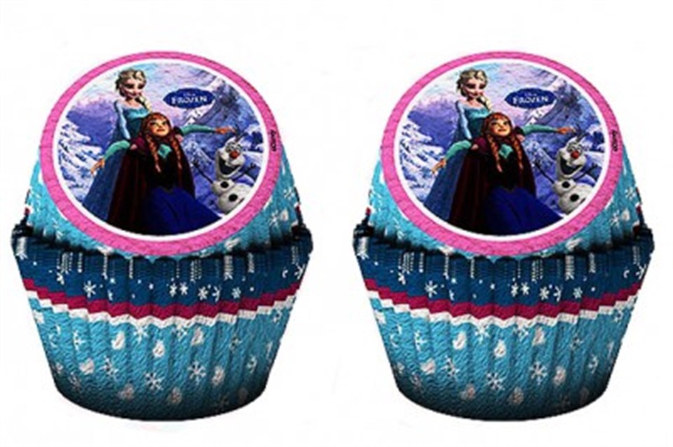 Frozen Kuzey Işıltısı, Cupcake Kağıdı 24lü