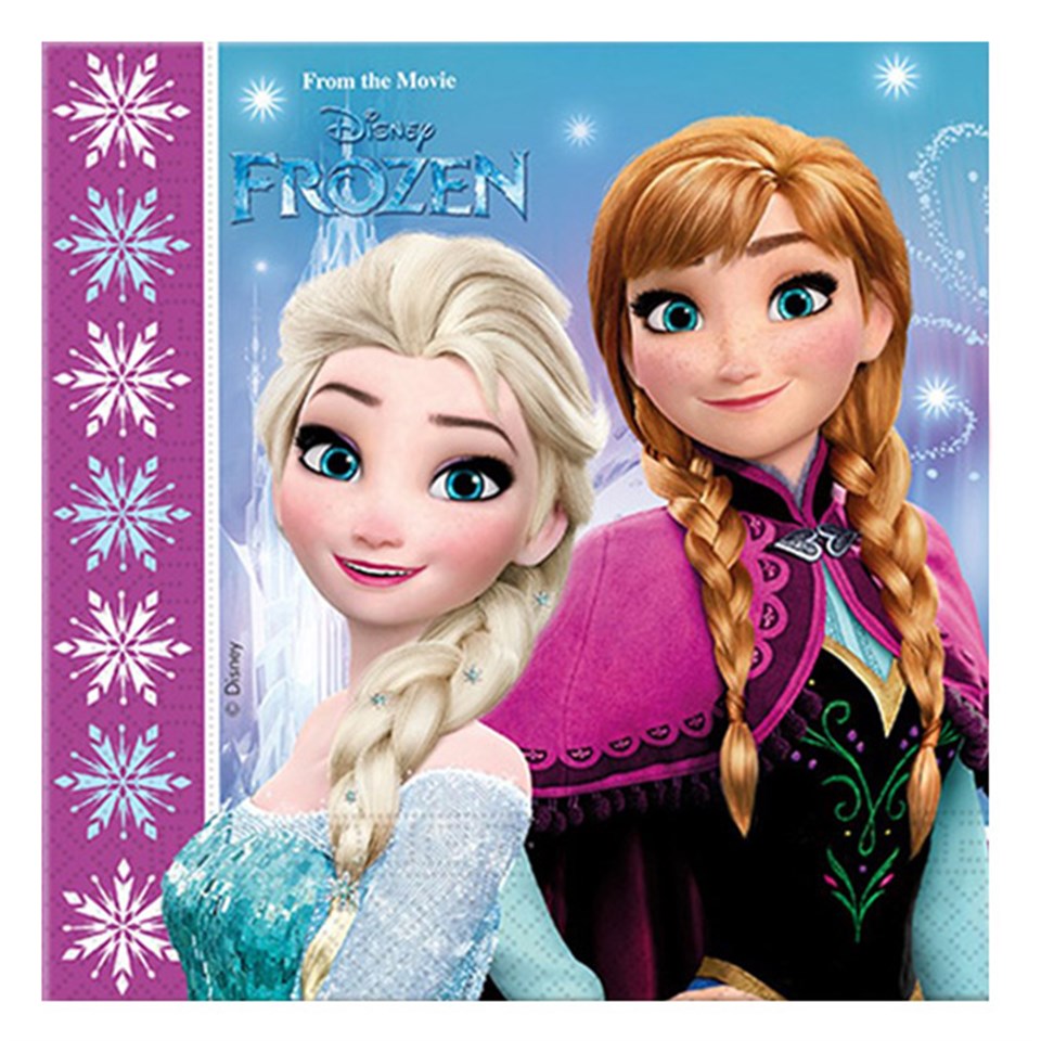 Frozen Kuzey Işıltısı, Peçete 20li