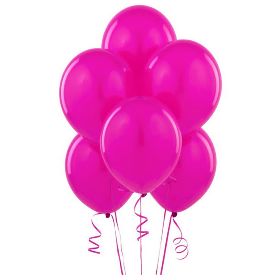 Fuşya Balon, 8li Paket
