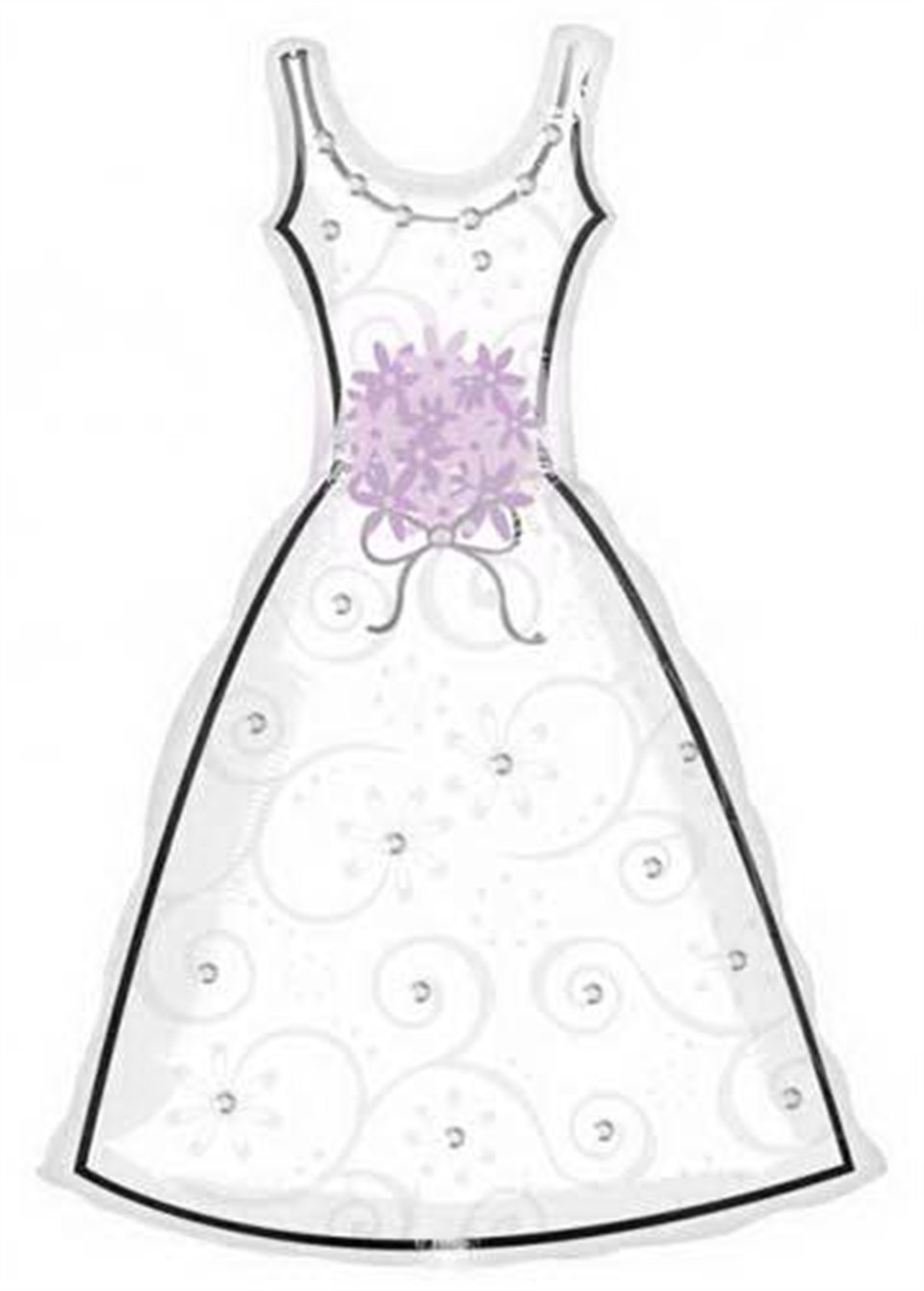 Gelinlik, Supershape Folyo Balon