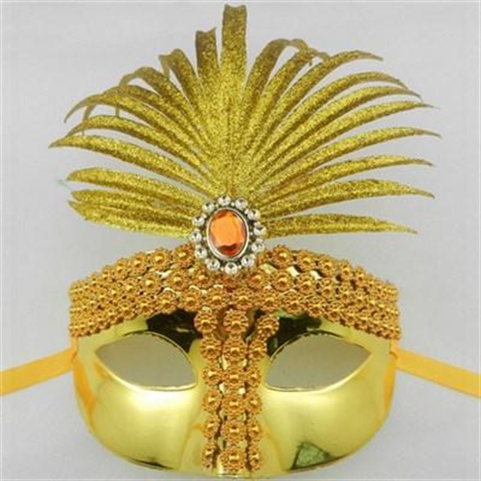 Gold Elegant  Parti Maskesi