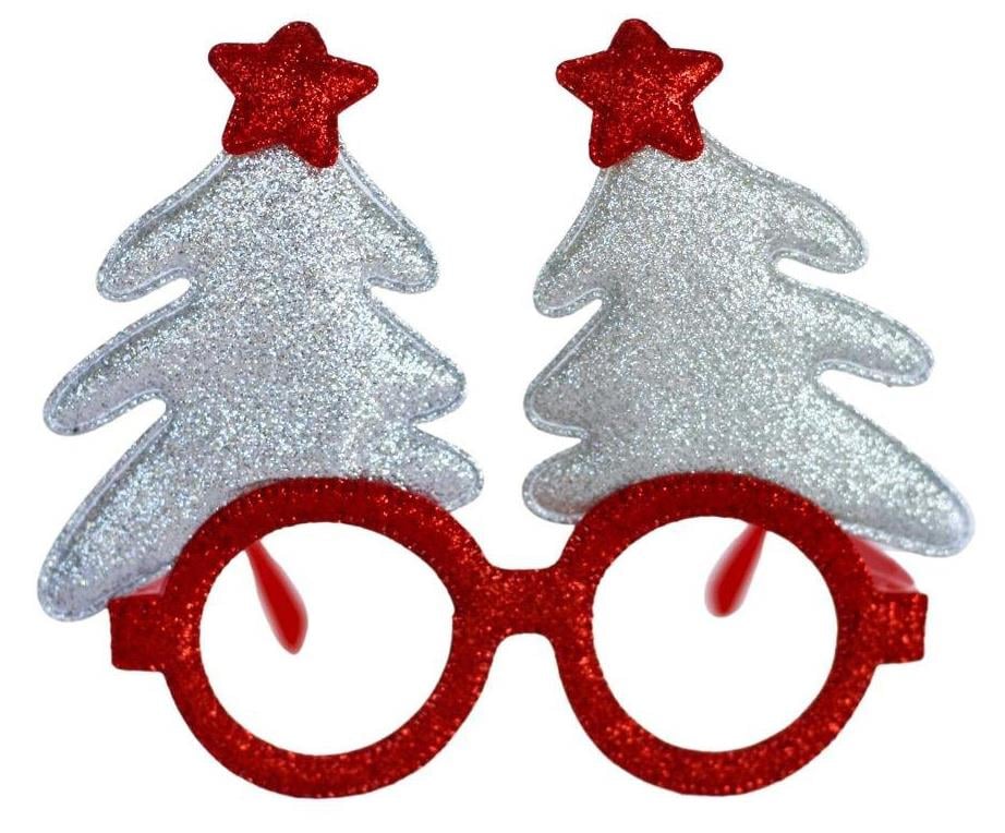 Gümüş Ağaç Yılbaşı Gözlük