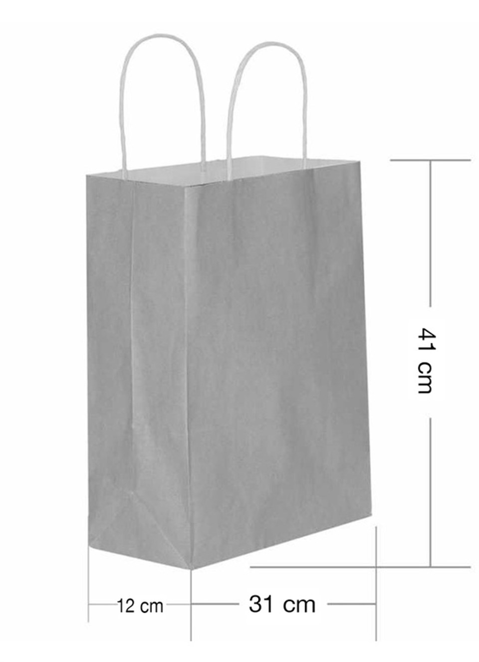 Gümüş Jumbo, Kraft Çanta