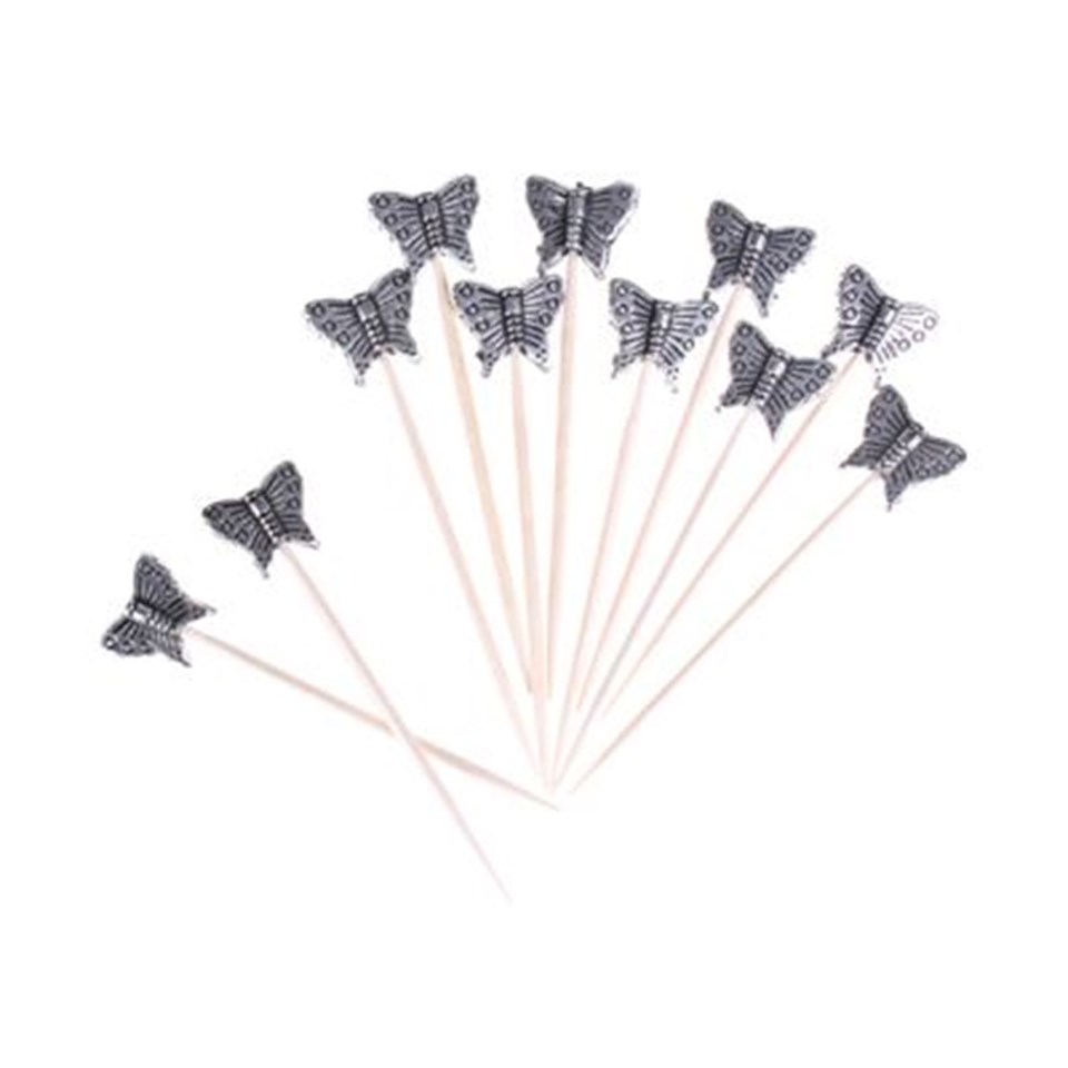 Gümüş Kelebek Kürdan 10'lu