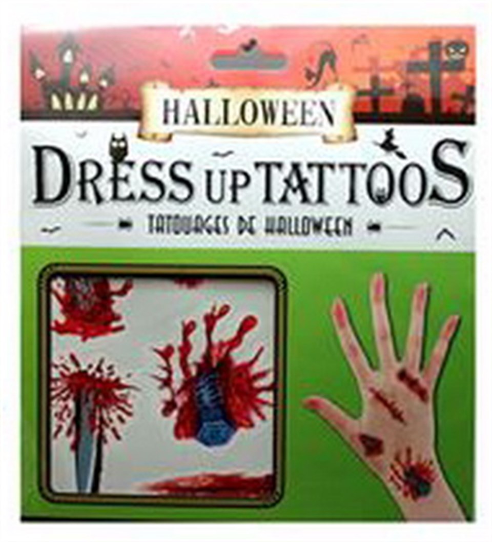 Halloween Dövme, Yara