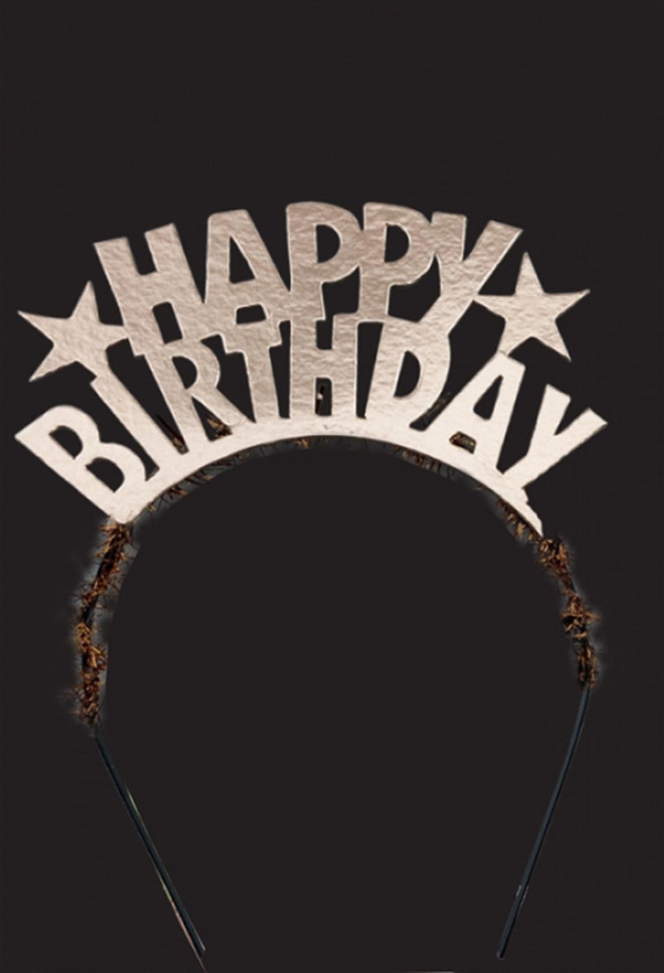 Happy Birthday Rose Gold Taç