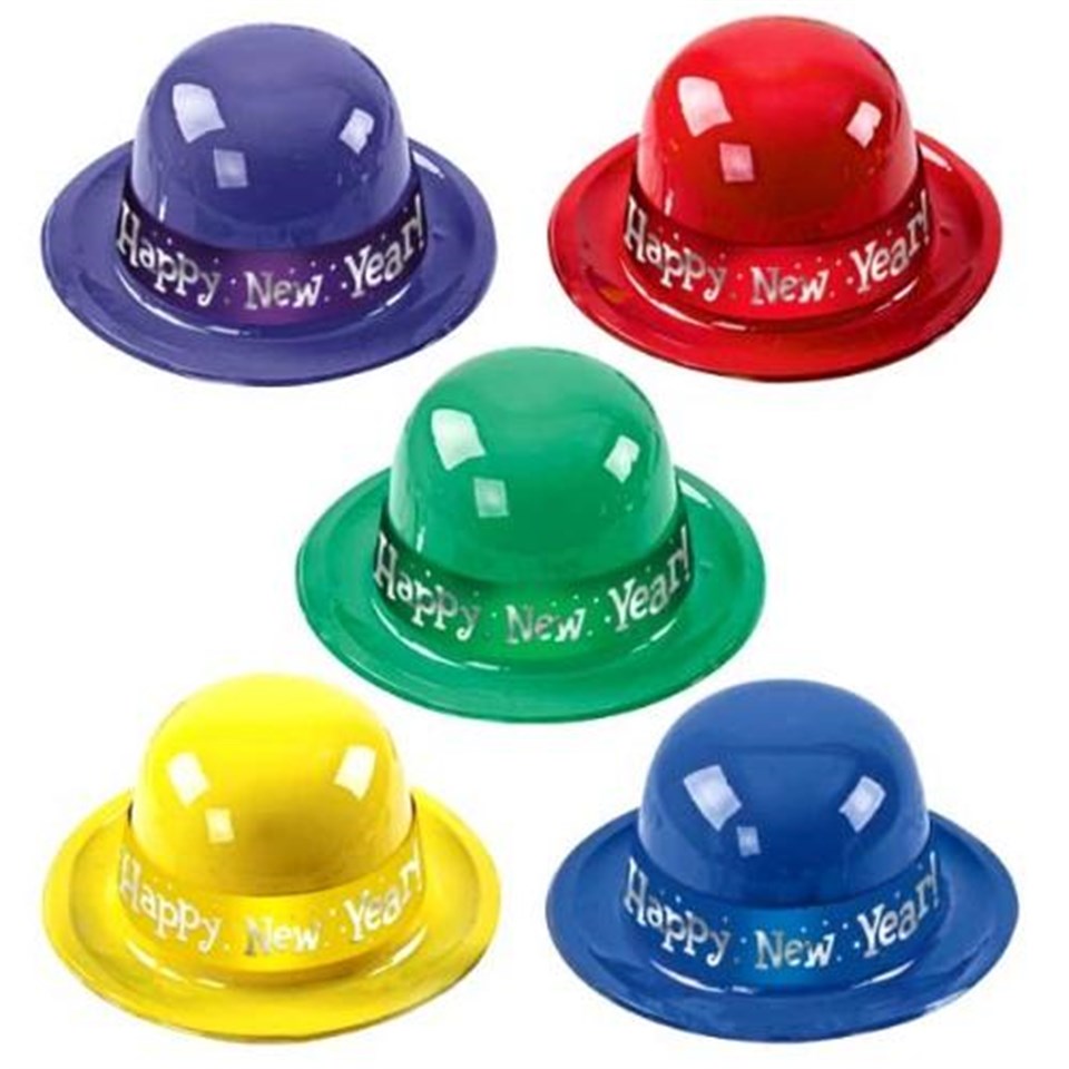 Happy New Year, Plastik Derby Şapka