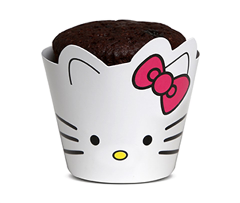 Hello Kitty Cupcake Kağıtları