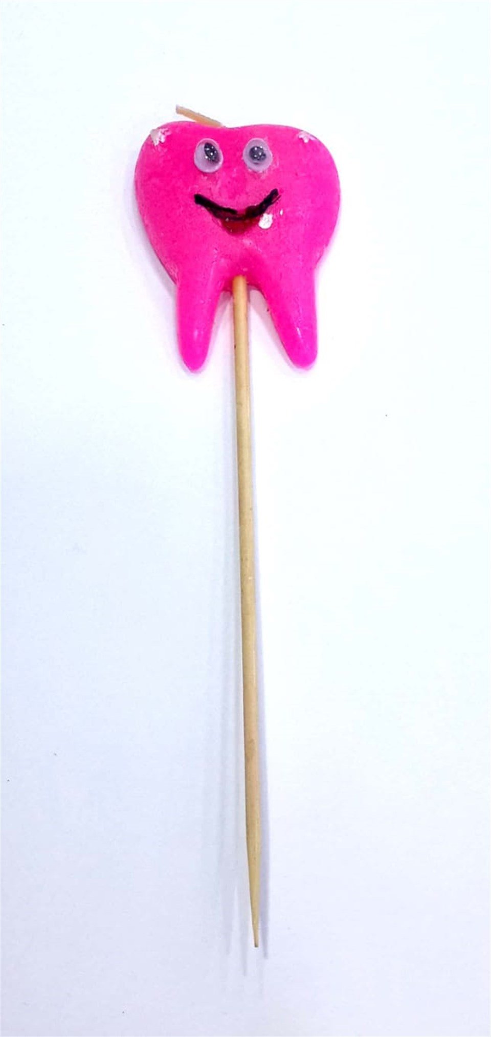 İlk Dişim Pembe Mum