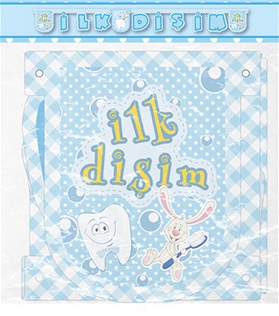 İlk Dişim Yazılı Banner, Erkek
