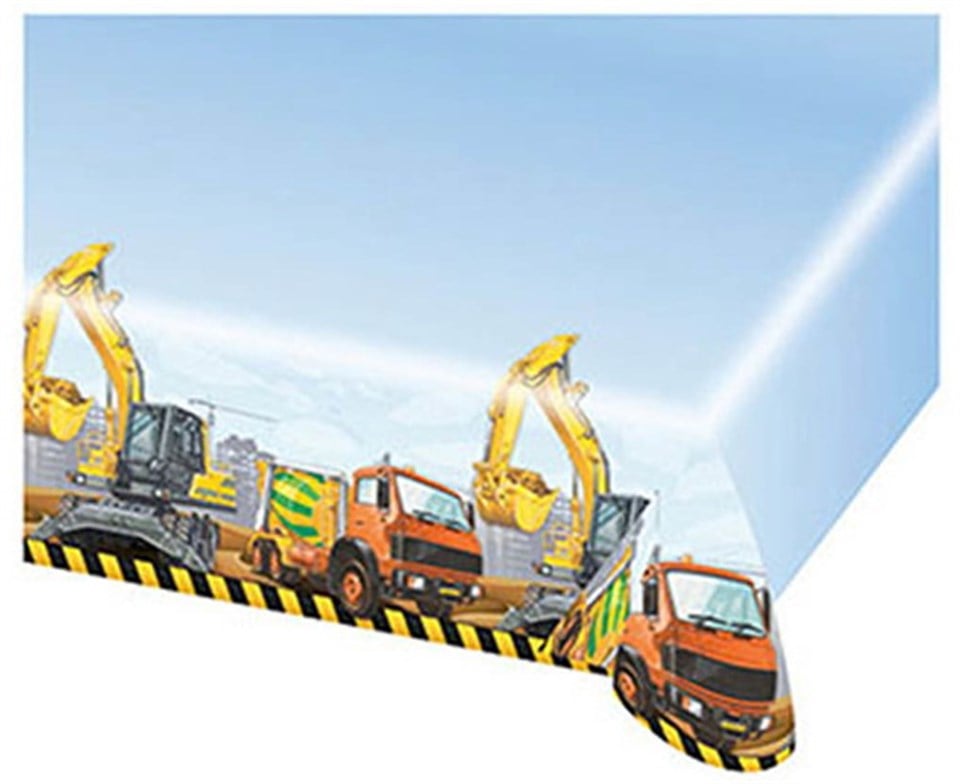 İnşaat Partisi Masa Örtüsü