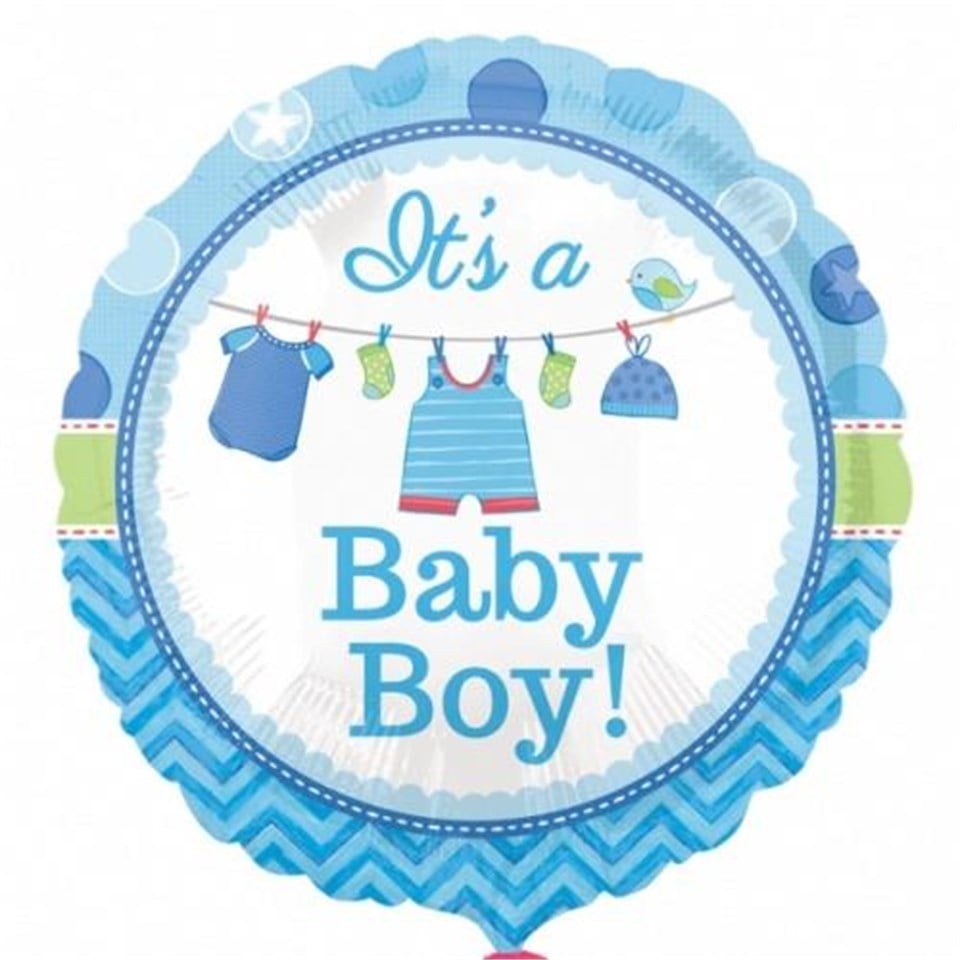 Its a Baby Boy, Folyo Balon