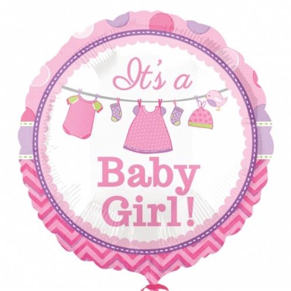 Its a Girl, Folyo Balon