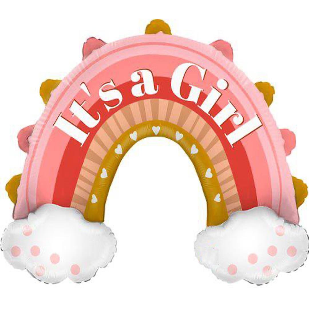 It's a Girl Gökkuşağı, Folyo Balon