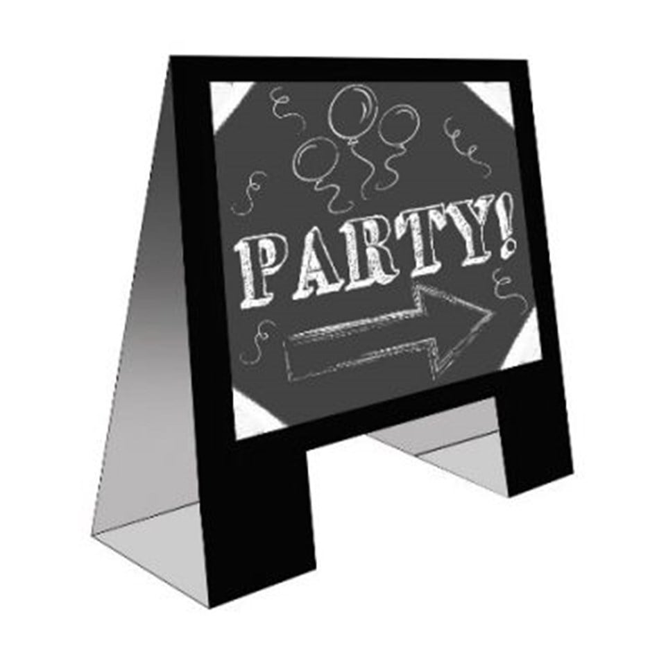 Kara Tahta ve Tebeşiri Parti Panosu