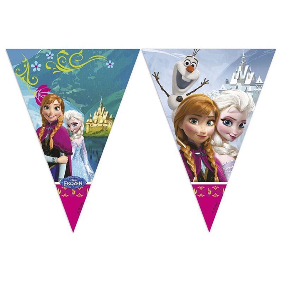 Karlar Ülkesi Frozen Anna Elsa , Bayrak Dizisi