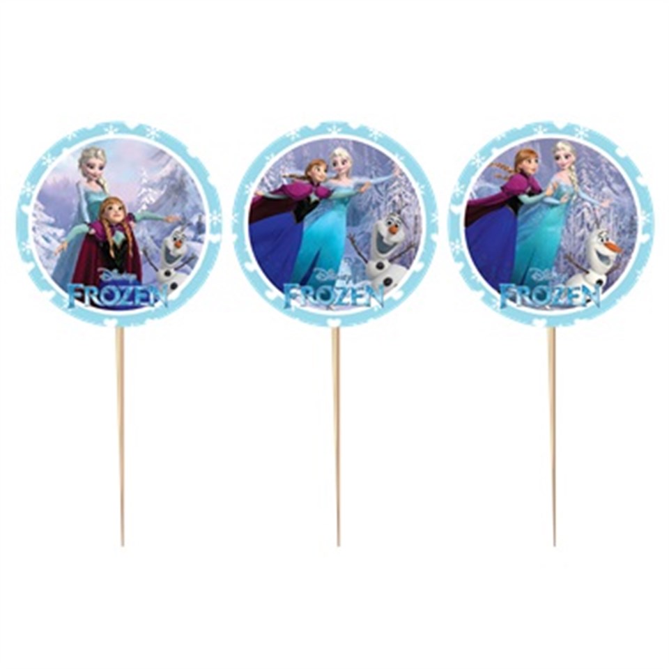 Karlar Ülkesi Frozen Temalı Kürdan