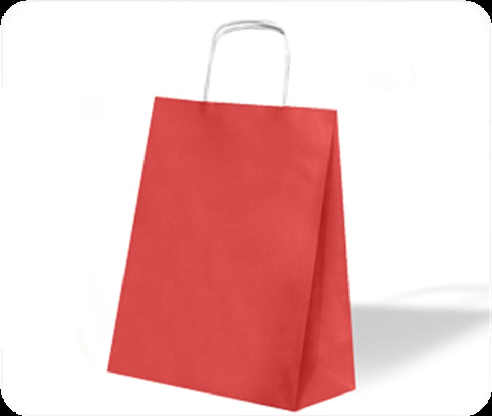 Kırmızı Kraft Çanta