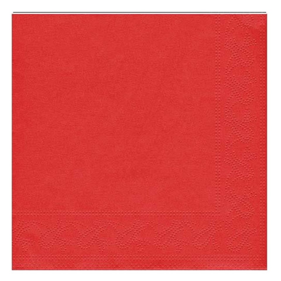 Kırmızı Peçete 50´li