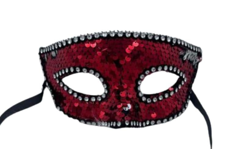 Kırmızı Pullu Maske