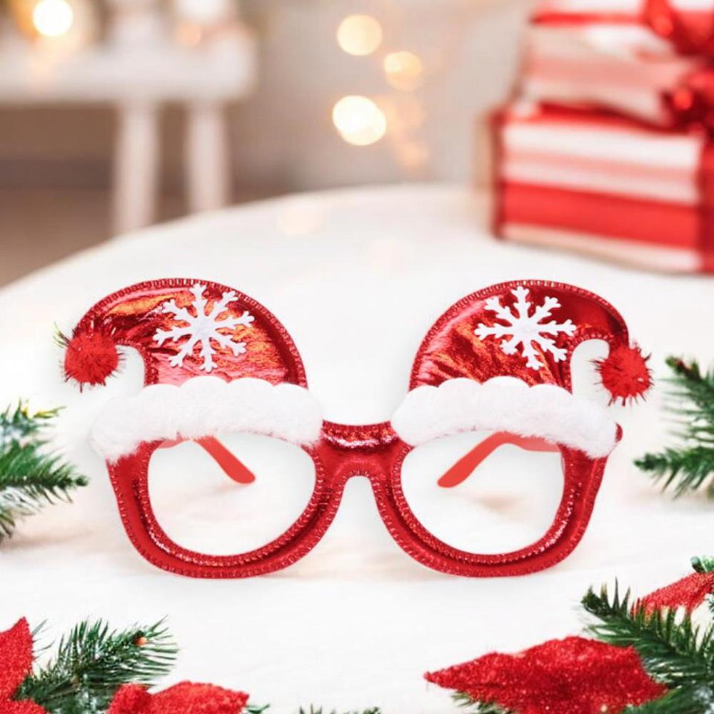 Kırmızı Yılbaşı Gözlük