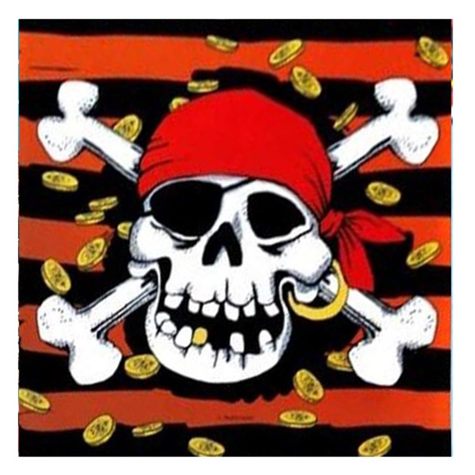 Korsan Partisi, Peçete