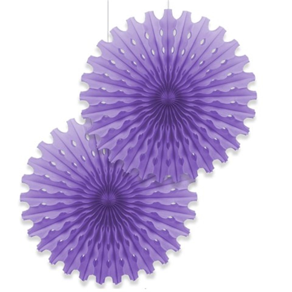 Lila, Yelpaze Süs 50cm