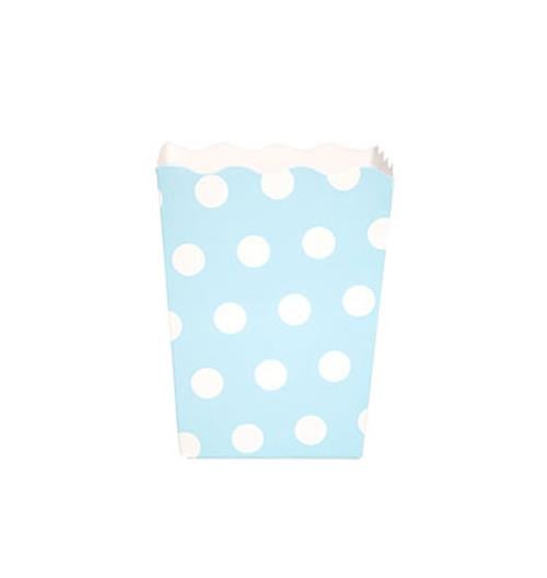 Mavi Puantiyeli Mısır Kutusu 8li